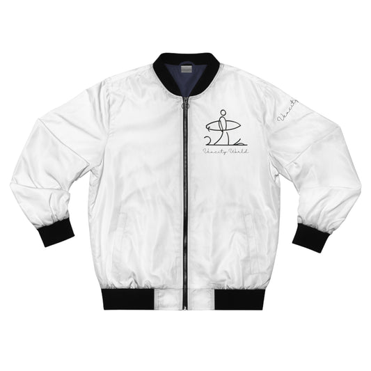 Vexcity World Bomber Jacket White