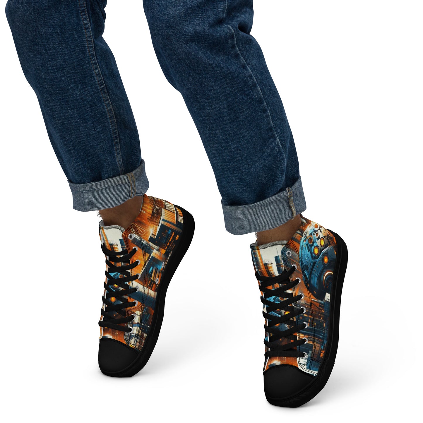 VEXCITY WORLD MEN HIGH TOP CANVAS SHOE