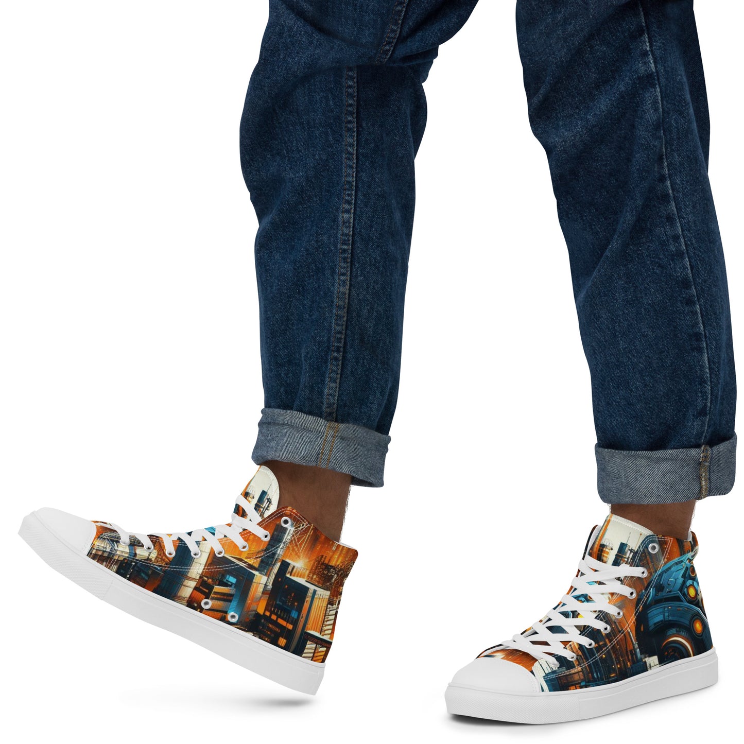 VEXCITY WORLD MEN HIGH TOP CANVAS SHOE