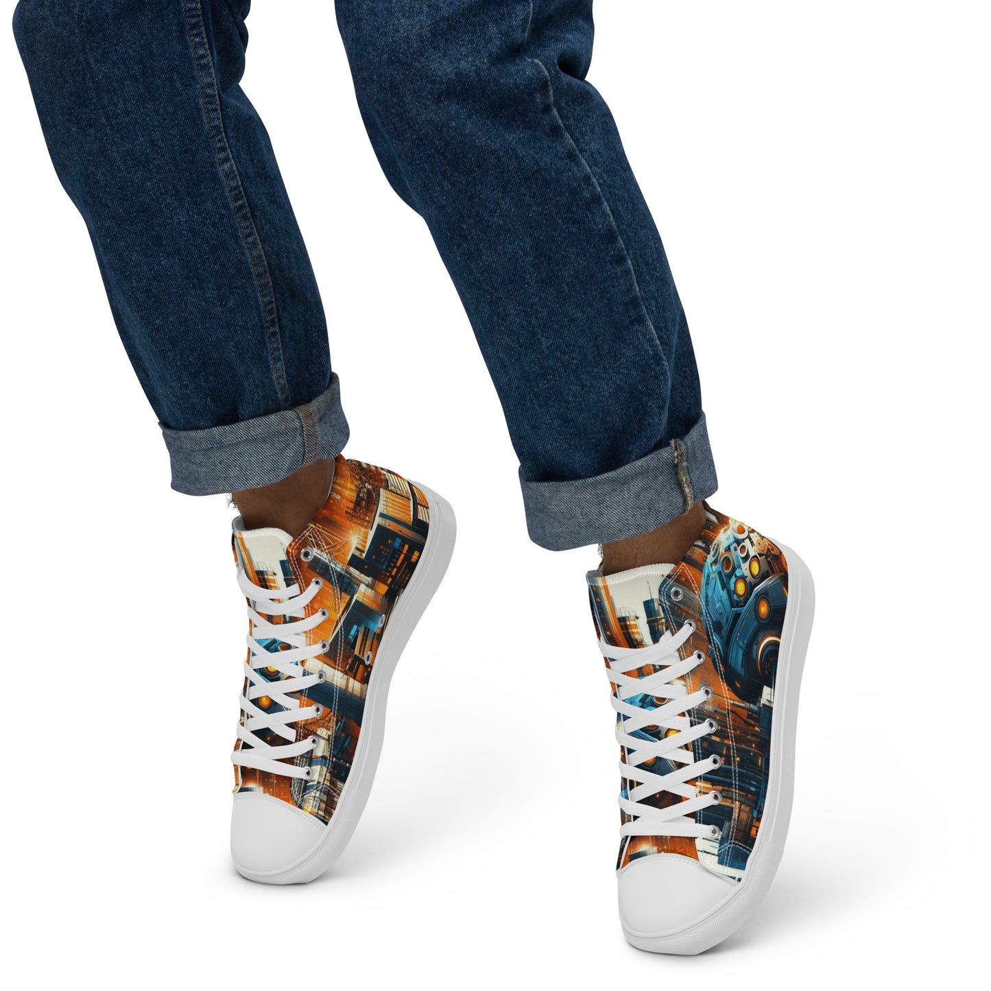 VEXCITY WORLD MEN HIGH TOP CANVAS SHOE