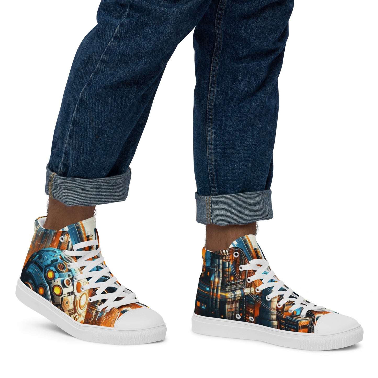 VEXCITY WORLD MEN HIGH TOP CANVAS SHOE